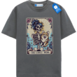 Corgi Mom Tarot Card T Shirt, Skeleton Corgi Mom Tee, Gift For Corgi Lover
