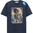 Corgi Mom Tarot Card T Shirt, Skeleton Corgi Mom Tee, Gift For Corgi Lover