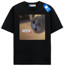 Cute Cat Sleep Tee, Cat Lover Gift
