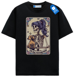 Dachshund Mom Tarot Card T Shirt, Dachshund Dog Shirt For Women