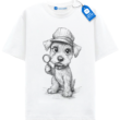 Detective Dog T Shirt, Smart Dog Lover Gift, Detective Dog T Shirt