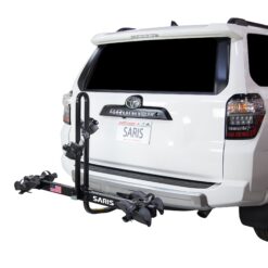 Saris Freedom 2-Bike Hitch Rack – Universal Fit for All Bike Types, 1¼" & 2" Receivers, 120 lb Capacity