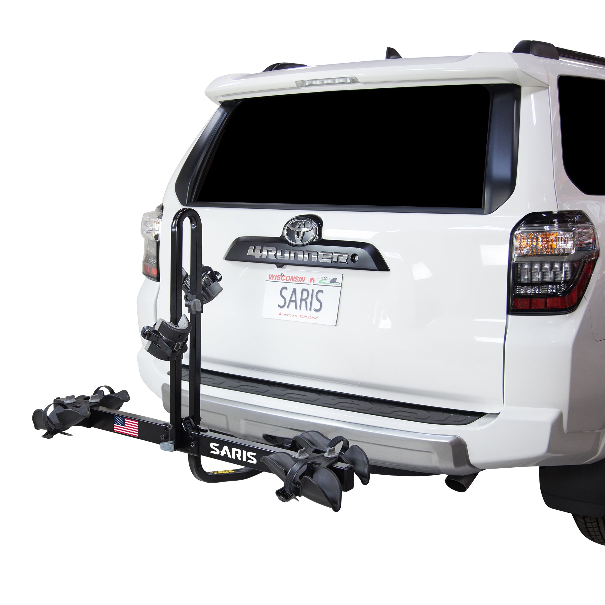 Saris Freedom 2-Bike Hitch Rack – Universal Fit for All Bike Types, 1¼" & 2" Receivers, 120 lb Capacity Saris Freedom 2-Bike Hitch Rack – Universal Fit for All Bike Types, 1¼" & 2" Receivers, 120 lb Capacity
