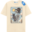 Frenchie Dog Mom Tarot Card T Shirt, French Bulldog Skeleton Tee