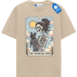 Frenchie Dog Mom Tarot Card T Shirt, French Bulldog Skeleton Tee