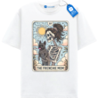 Frenchie Dog Mom Tarot Card T Shirt, French Bulldog Skeleton Tee