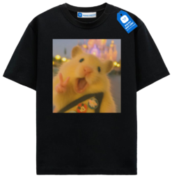 Funny Hamster T Shirt, Cute Pet Lover Tee, Unisex Casual Shirt