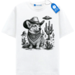 Funny 90s Western Cowboy Corgi Ufo T Shirt, Vintage Dog T Shirt