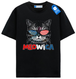 Funny Cat Sunglasses Shirt, Meowica Cat Sunglasses T Shirt