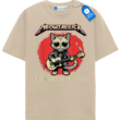 Funny Guitar Cat Tee, Rock Band Cat T Shirt, Cool Music Lover Cat Shirt, Meowtallica Parody Gift Tee