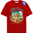 Golden Retriever Beach Shirt, Dog Lover Beach Tee, Summer Graphic T Shirt