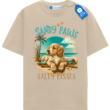 Golden Retriever Beach Shirt, Dog Lover Beach Tee, Summer Graphic T Shirt