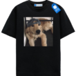 Golden Retriever Cap Tee, Cute Dog Shirt