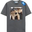 Golden Retriever Cap Tee, Cute Dog Shirt