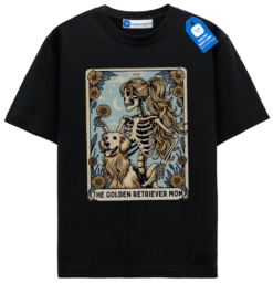 Golden Retriever Shirt, Golden Retriever Mom Tarot Card T Shirt