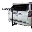 Saris Bike Rack, Grand Slam Hitch Car Rack, Universal Hitch, Hatch Access, Carries 4 Bicycles, Black