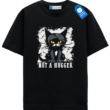 Grumpy Black Cat Tee, Funny Halloween Cat Shirt, Spooky Kitty Gift T Shirt, Cat Lovers Tee