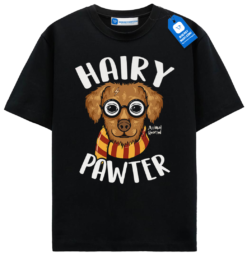 Hairy Pawter T Shirt, Magical Dog Lover Tee