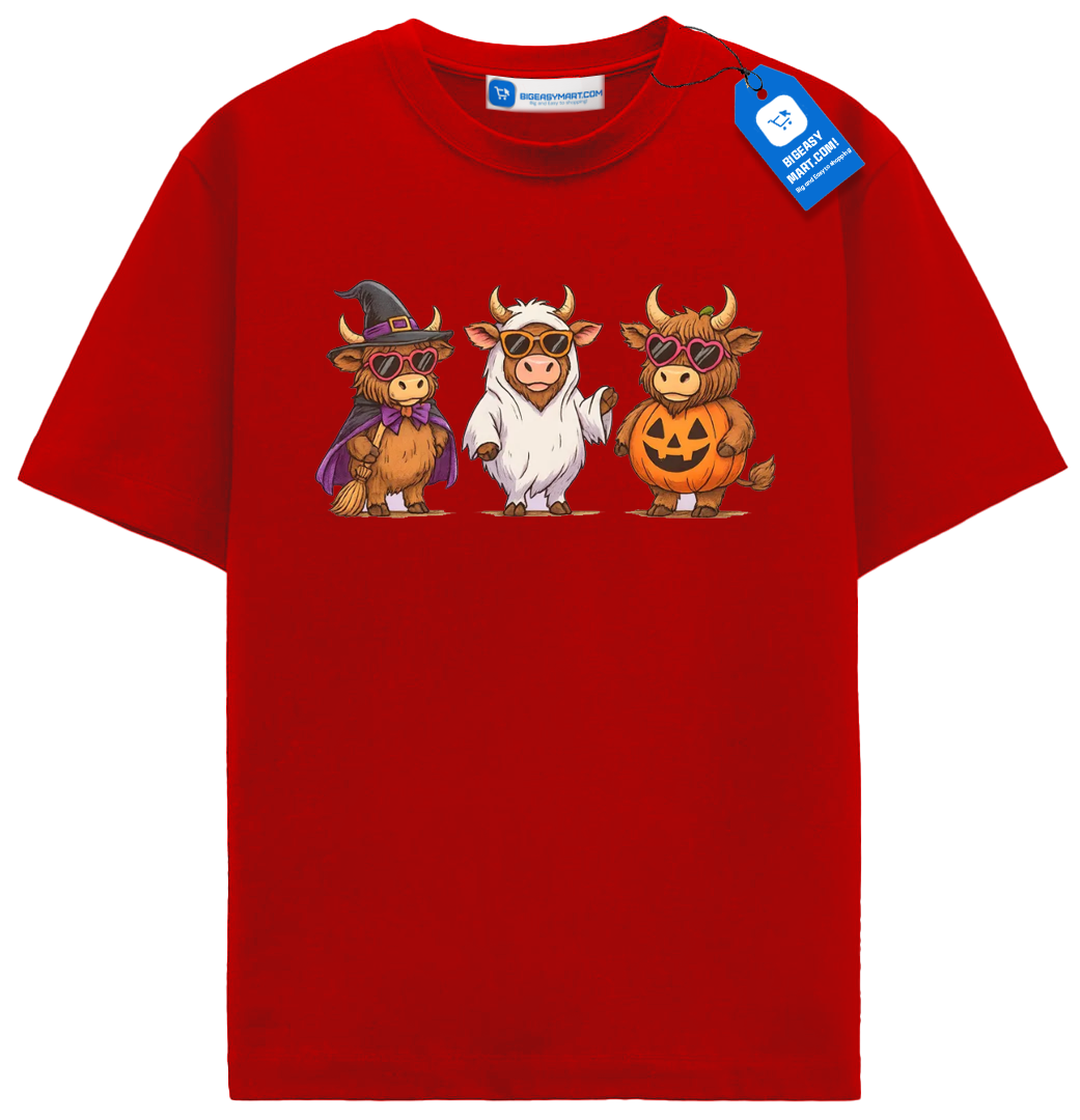 Halloween Cow Shirt, Cow Lover Halloween Shirt Halloween Cow Shirt, Cow Lover Halloween Shirt - Image 6