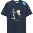 Halloween Dog Shirt, Skeleton And Galaxy Dog Tee