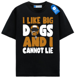 I Like Big Dogs T Shirt, Fun Tee For Dog Lovers