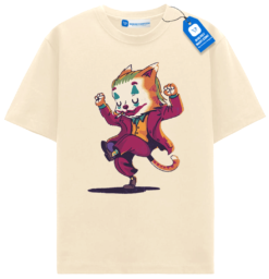 Joker Cat Tee Halloween, Gift For Cat Lover