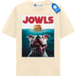 Jowls Pitbull T Shirt, Dog Lovers Retro Fun Tee