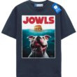 Jowls Pitbull T Shirt, Dog Lovers Retro Fun Tee