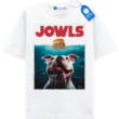 Jowls Pitbull T Shirt, Dog Lovers Retro Fun Tee