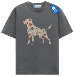 Lab Dog Mom Wildflower T Shirt, Gift For Dog Lover