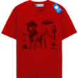 Labrador Retriever Cowboy Tee, Vintage Dog T Shirt