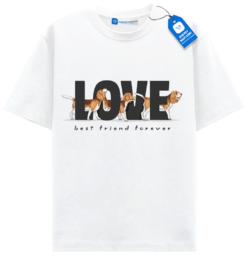 Love Best Friend Forever Dog T Shirt, Dog Lover Gift