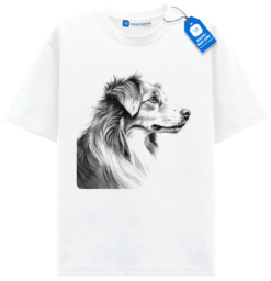 Loyal Shepherd Dog T Shirt, Border Collie shirt, Dog Lover Gift Idea