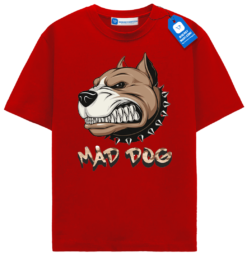 Mad Dog Tee, Gift For Dog Dad