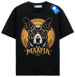 Mafia Dog T Shirt, Cool Dog Graphic Tee