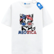 Meowica Cat T Shirt, Patriotic Tee For Cat Mom