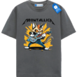Meowtallica T Shirt, Guitar Cat Tee, Funny Rock Band Cat Shirt, Heavy Metal Cat Lover Gift Tee