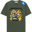 Meowtallica T Shirt, Guitar Cat Tee, Funny Rock Band Cat Shirt, Heavy Metal Cat Lover Gift Tee