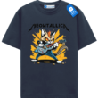 Meowtallica T Shirt, Guitar Cat Tee, Funny Rock Band Cat Shirt, Heavy Metal Cat Lover Gift Tee