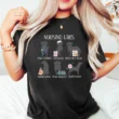 Nurse Funny Dog Shirt, Funny Nurse Gift Tee, Nurse Black Lab Dog Mom