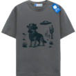 Outlaw Dog Wild West T Shirt, Cool Cowboy Dog Design For Dog Lover