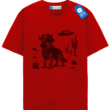 Outlaw Dog Wild West T Shirt, Cool Cowboy Dog Design For Dog Lover