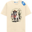 Patriotic Cowboy Dog Tee, American Flag Dog T Shirt