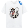 Patriotic Cowboy Dog Tee, American Flag Dog T Shirt