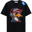 Patriotic Duck Shirt, Trendy Usa Shirt