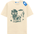Poodle Cowboy T Shirt, Vintage Dog Shirt, Gift For Dog Mom Dog Dad