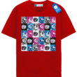 Pop Art Bull Terrier T Shirt, Retro DogTee, Colorful Pet Lover Shirt, Streetwear Top