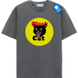 Retro Cat Tee Black, Halloween Cat Shirt, Vintage Black Cat T Shirt, Funny Spooky Cat Lover Gift Tee