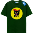 Retro Cat Tee Black, Halloween Cat Shirt, Vintage Black Cat T Shirt, Funny Spooky Cat Lover Gift Tee