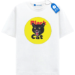 Retro Cat Tee Black, Halloween Cat Shirt, Vintage Black Cat T Shirt, Funny Spooky Cat Lover Gift Tee